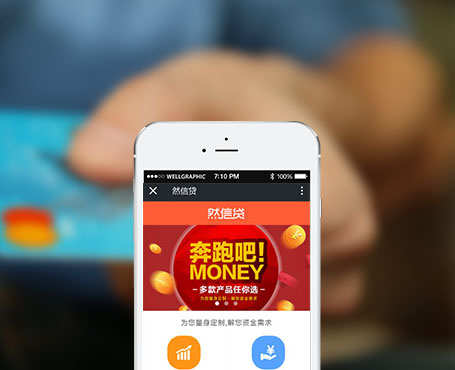 然信貸-信用貸款微信服務(wù)平臺|一網(wǎng)天行-網(wǎng)站建設(shè)小程序APP系統(tǒng)軟件開發(fā)公司